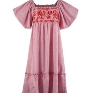 Margartia mercantile Floral Embroidered womens Dress